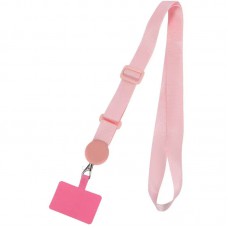 Шнурок для телефону (широкий) 150см Pink