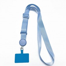 Шнурок для телефону (широкий) 150см Blue