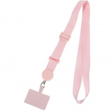 Шнурок для телефону (широкий) 150см Light Pink