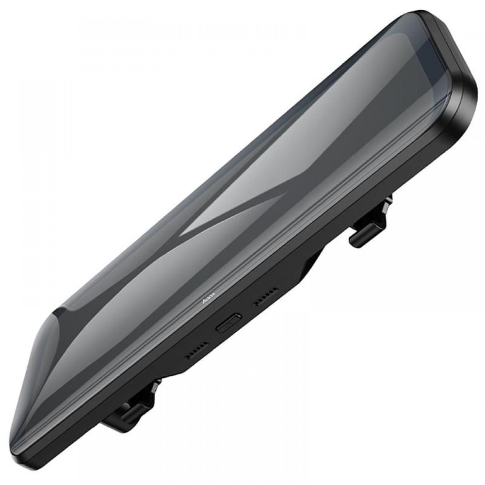 Автомобільний регистратор дзеркало Hoco DV16 Dual-Channel Driving Recorder 1080p+720p Black