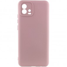 Чохол Silicone Cover Lakshmi Full Camera (A) для Motorola Moto G72 Рожевий / Pink Sand