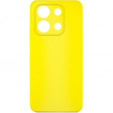 Чохол TPU GETMAN Liquid Silk Full Camera для Xiaomi Redmi Note 13 4G Жовтий / Flash