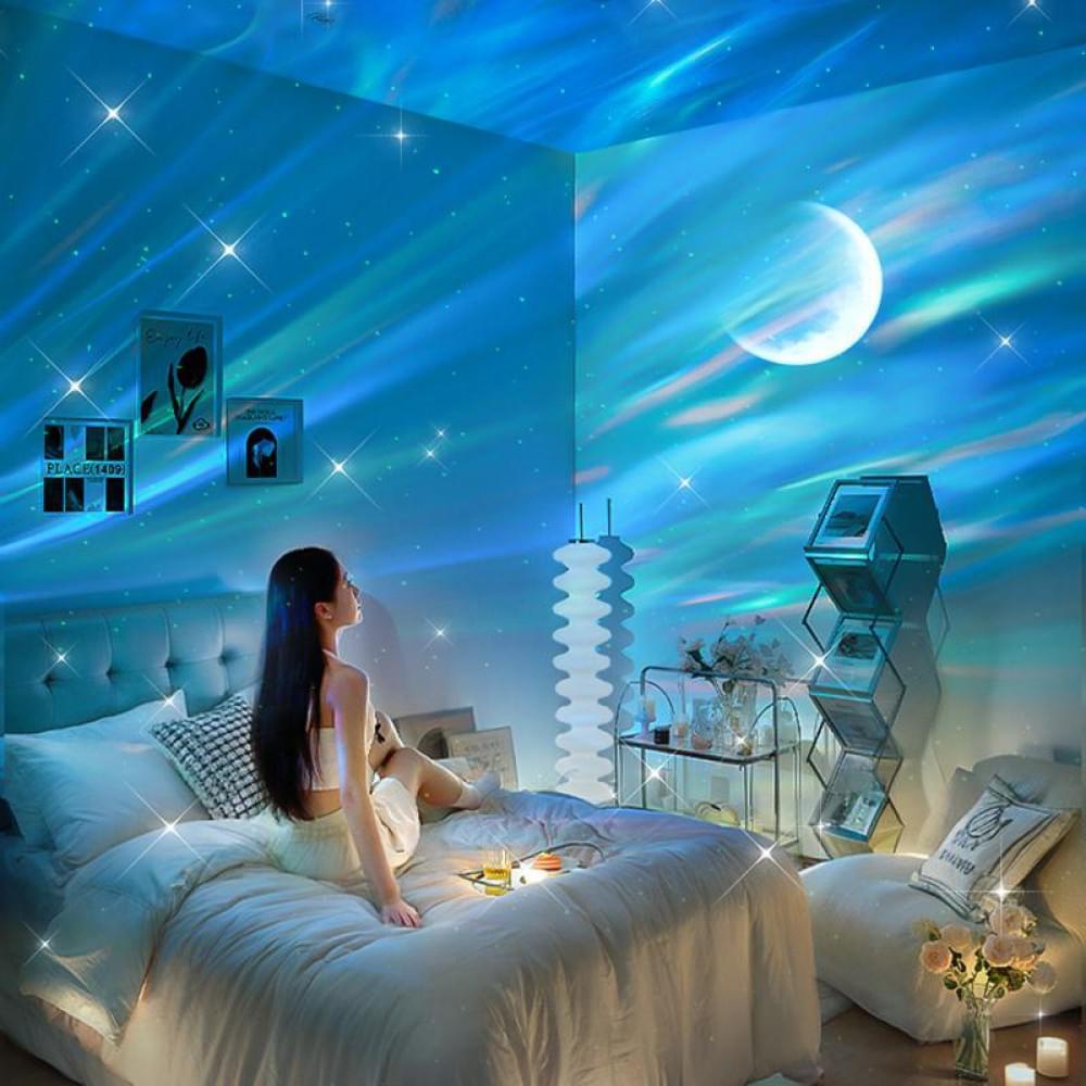 Проектор-нічник Galaxy Moon E24 2400 mAh White