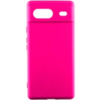 Чохол Silicone Cover Lakshmi Full Camera (AAA) для Google Pixel 8a Рожевий / Barbie pink