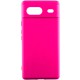 Чохол Silicone Cover Lakshmi Full Camera (AAA) для Google Pixel 8a Рожевий / Barbie pink