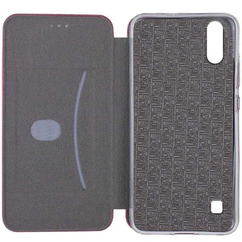 Шкіряний чохол-книжка Classy для Samsung Galaxy A10 (A105F) Бордовий