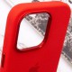Чехол Silicone Case Metal Buttons (AA) для Apple iPhone 14 Pro (6.1")