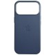 Шкіряний чохол Leather Case (AAA) with MagSafe and Animation для Apple iPhone 17 Pro Max (6.9") Blue