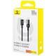 Дата кабель Baseus Gem Fast Charging Type-C to Type-C 100W (1m) (P10373000111) Cluster Black