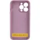 Чохол Silicone Case Full Camera Protective (AA) NO LOGO для Apple iPhone 17 Pro Max (6.9") Ліловий / Lilac Pride