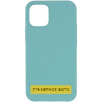 Чохол Silicone Case Full Protective (AA) NO LOGO для Apple iPhone 16 Pro Max (6.9") Бірюзовий / Marine Green