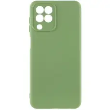 Чохол TPU GETMAN Liquid Silk Full Camera для Samsung Galaxy M33 5G Зелений / Pistachio