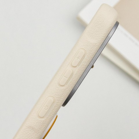 Чохол TPU Leather Toys для Samsung Galaxy A36 5G / A56 5G Coffee / Sand