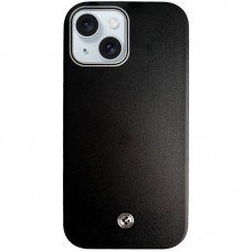 Чохол PC+Leather SGP with MagSafe для Apple iPhone 13 (6.1") Black