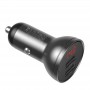 АЗУ Baseus Digital Display Dual USB 4.8A Car Charger 24W (CCBX)