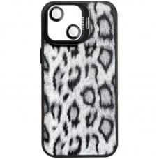 Чохол TPU+PC Wild Leopard with MagSafe and Lens для Apple iPhone 13 / 14 (6.1") Black