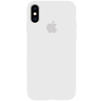 Чохол Silicone Case Full Protective (AA) для Apple iPhone X / XS (5.8") Білий / White