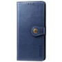 Шкіряний чохол книжка GETMAN Gallant (PU) для Xiaomi Redmi 10C Синій