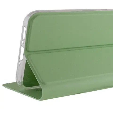 Шкіряний чохол-книжка GETMAN Elegant (PU) для Motorola Moto G32 М'ятний