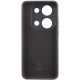 Чохол Silicone Cover Lakshmi Full Camera (AAA) для Xiaomi Redmi Note 14S Чорний / Black