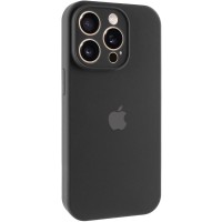 Чохол Silicone Case Full Camera Protective (AA) для Apple iPhone 13 Pro (6.1") Чорний / Black