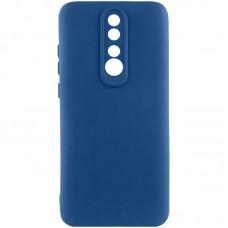 Чохол TPU GETMAN Liquid Silk Full Camera для Xiaomi Redmi 8 Синій / Navy Blue