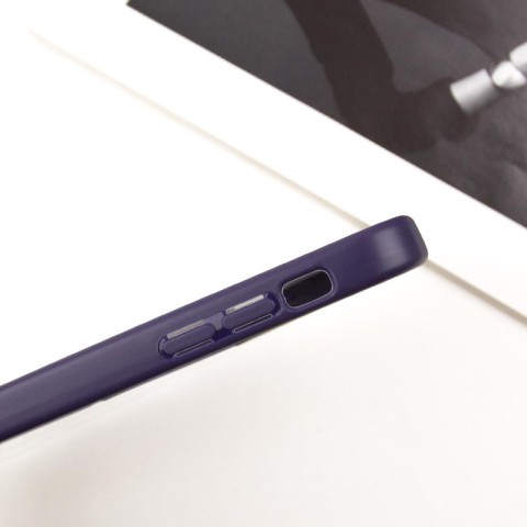 TPU чохол Transparent + Colour 1,5mm для Apple iPhone XR (6.1") Purple