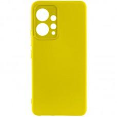 Чохол TPU GETMAN Liquid Silk Full Camera для Xiaomi Redmi Note 12 4G Жовтий / Flash