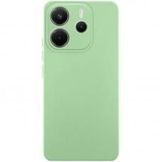 Чохол TPU GETMAN Liquid Silk Full Camera для Xiaomi Redmi Note 14 4G (Int. version) Зелений / Pistachio