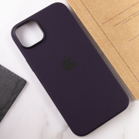 Чохол Silicone case (AAA) with Magsafe для Apple iPhone 12 Pro Max (6.7") Фіолетовий / Amethyst