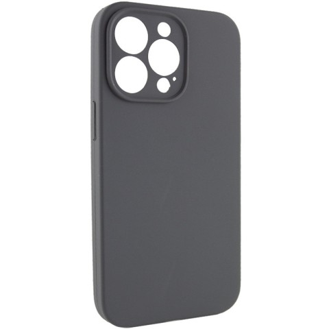 Чохол Silicone Case Full Camera Protective (AA) NO LOGO для Apple iPhone 15 Pro Max (6.7") Сірий / Dark Gray