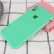 Чохол Silicone Case Full Protective (AA) для Apple iPhone XR (6.1") Зелений / Spearmint