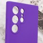 Чохол Silicone Cover Lakshmi Full Camera (AAA) для Samsung Galaxy S24 Ultra Фіолетовий / Amethyst