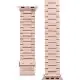 Ремінець Steel Elegance для Apple Watch 42(ser.1-3)/44/45/46/49mm Rose Gold