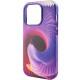 Шкіряний чохол Colour Splash with MagSafe для Apple iPhone 14 Pro Max (6.7") Purple / Pink