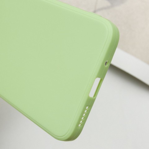 Силіконовий чохол Candy Full Camera для Xiaomi Redmi 12 Фісташковий