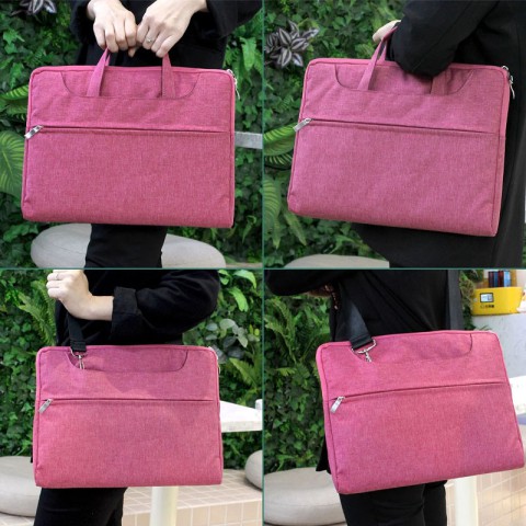 Сумка для ноутбуку Denim with Straps 13/14.2'' Rose