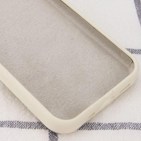 Чохол Silicone Case Full Protective (AA) NO LOGO для Apple iPhone XR (6.1") Бежевий / Antique White
