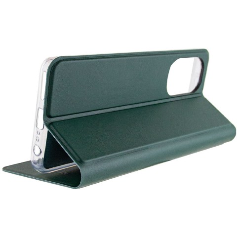 Шкіряний чохол-книжка GETMAN Elegant (PU) для Samsung Galaxy A15 4G/5G / M15 5G Зелений