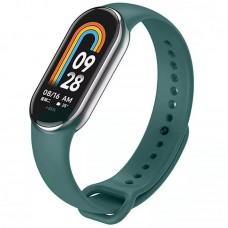Силіконовий ремінець для Xiaomi Mi Band 8/9 Зелений / Pine green