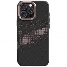 TPU чохол Monzo (MagFit) для Apple iPhone 16 Pro Max (6.9") Titanium gold