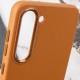 Кожаный чехол Bonbon Leather Metal Style для Samsung Galaxy S23