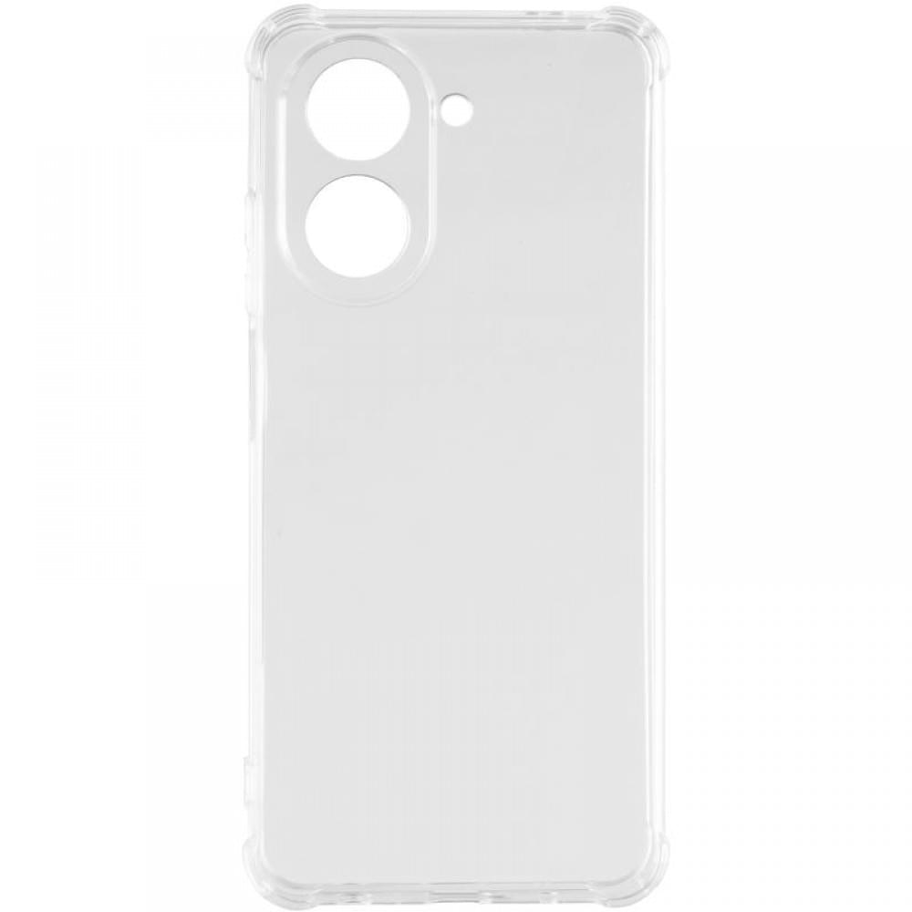 TPU чохол GETMAN Ease logo посилені кути Full Camera для Xiaomi Redmi A5 / Poco C71 Безбарвний (прозорий)