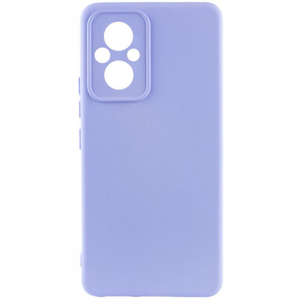 Чохол Silicone Cover Ummi Lakshmi Full Camera (AA) для Xiaomi Poco M5 Бузковий / Dasheen