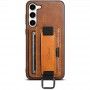 Кожаный чехол Wallet case and straps для Samsung Galaxy S24+