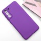 Чохол Silicone Cover Lakshmi Full Camera (AA) для Samsung Galaxy S21 FE Фіолетовий / Purple