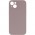 Чохол Silicone Case Full Camera Protective (AA) NO LOGO для Apple iPhone 14 (6.1") Сірий / Lavender