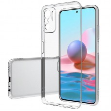 TPU чохол Epic Transparent 1,5mm Full Camera для Xiaomi Redmi Note 10 / Note 10s Безбарвний (прозорий)