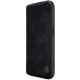 Шкіряний чохол-книжка Nillkin Qin Pro Camshield для Apple iPhone 15 Pro Max (6.7") Чорний