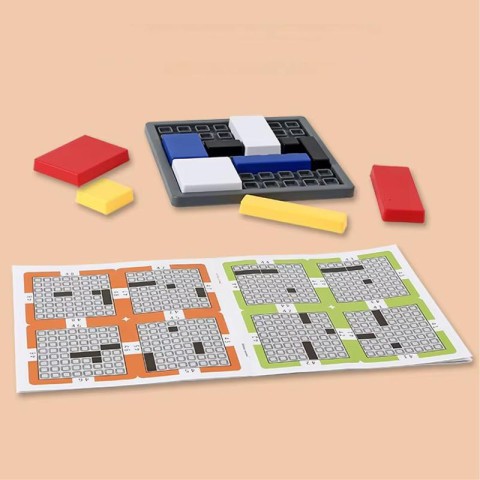 Дитяча інтерактивна головоломка Ummi Logic puzzles Colorful